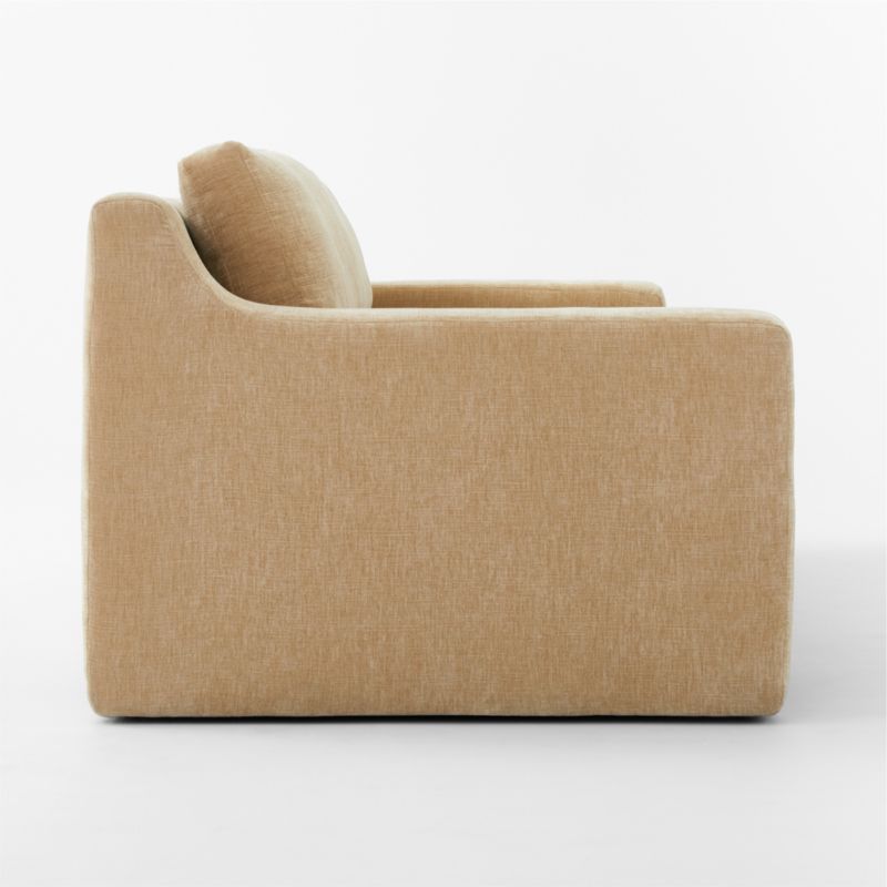Durant Modern Tan Sofa + Reviews CB2