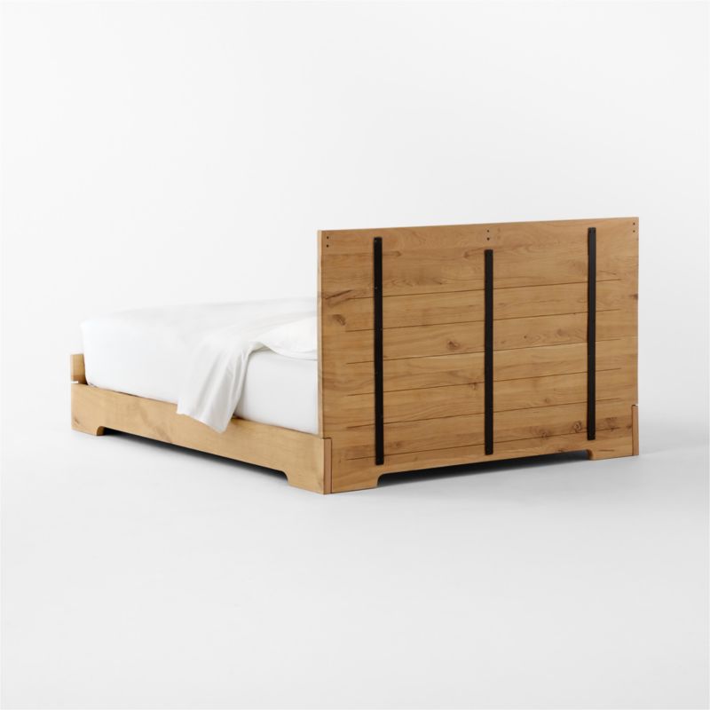 Elwood White Oak Queen Bed by LawsonFenning + Reviews CB2 Canada