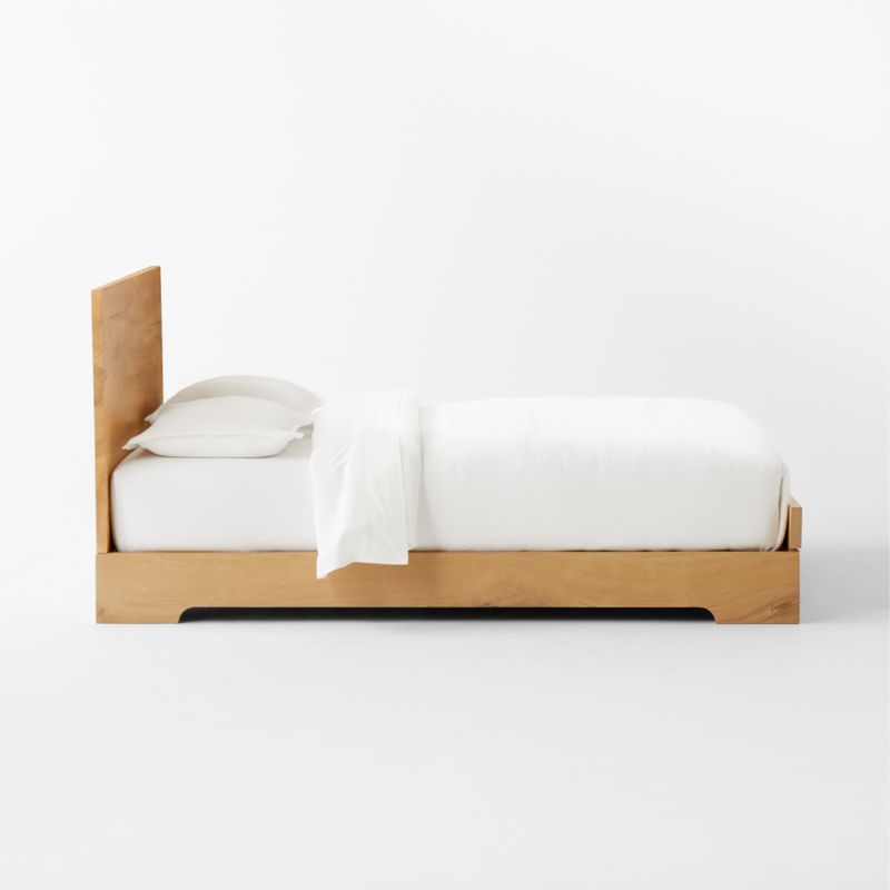 Elwood White Oak Queen Bed by LawsonFenning + Reviews CB2 Canada