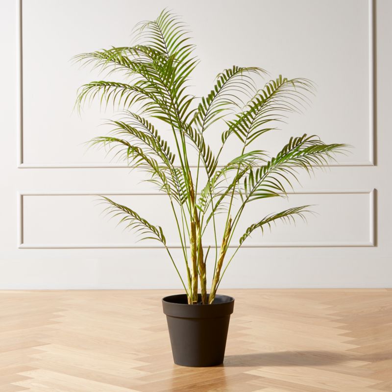 Faux Potted Palm Tree Plant + Reviews CB2