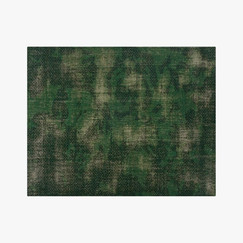 Disintegrated Green Floral Rug 8'x10' + Reviews CB2 Canada