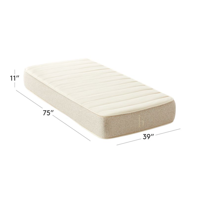 Helix Birch Twin Organic Mattress + Reviews CB2
