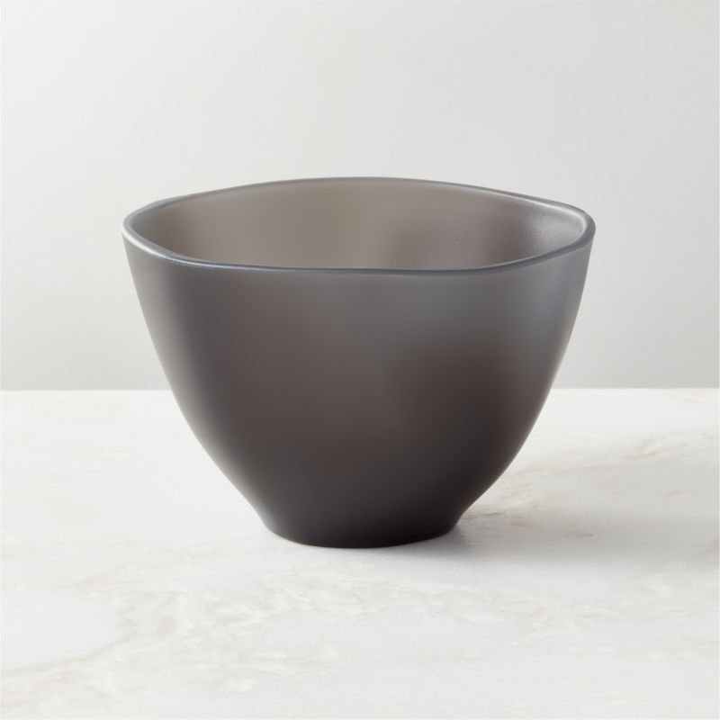 Hylee Black Resin Dip Serving Bowl + Reviews CB2