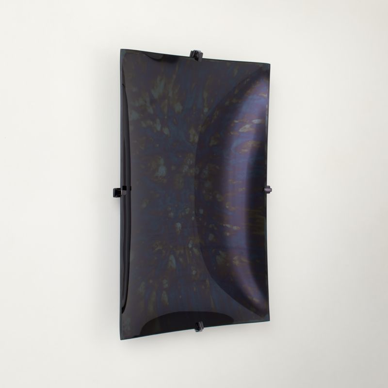 Mahale Black Concave Mirror Wall Decor 18"X24" CB2 Canada