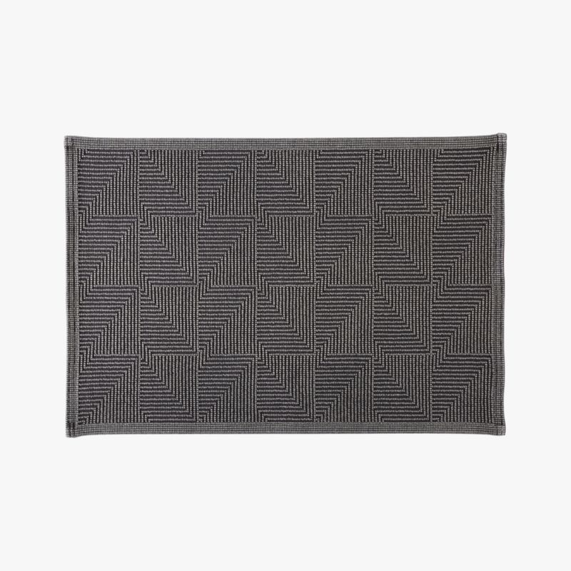 Malta Grey Bath Mat 24"x36" + Reviews CB2 Canada