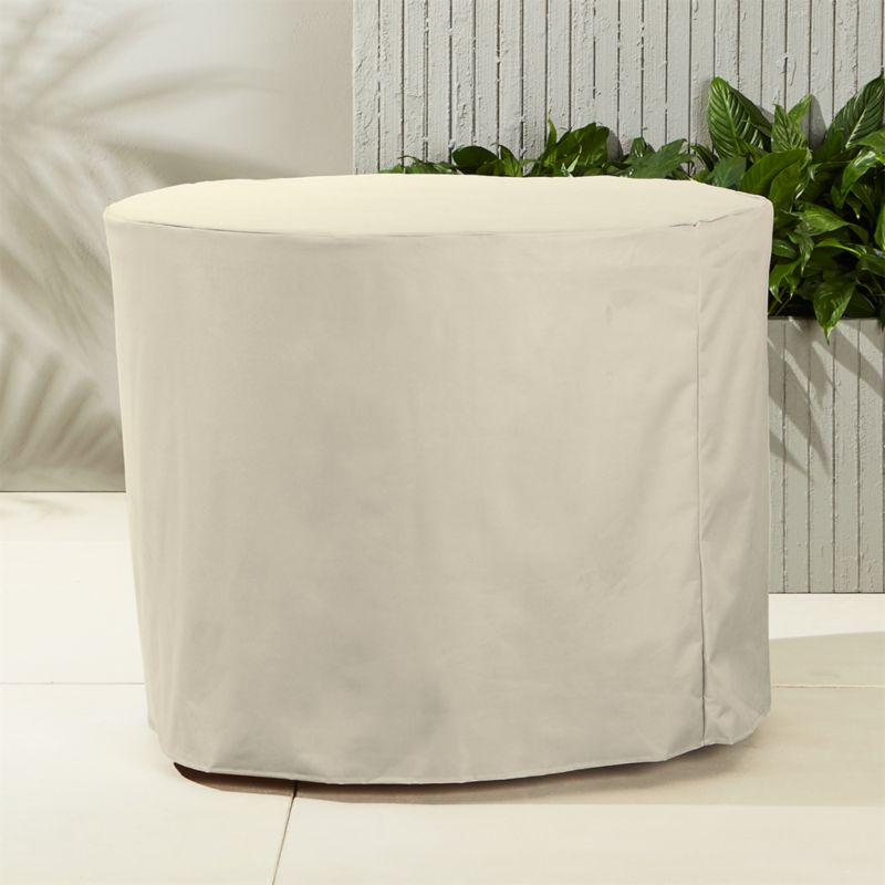 Marble Waterproof Bistro Table Cover + Reviews CB2