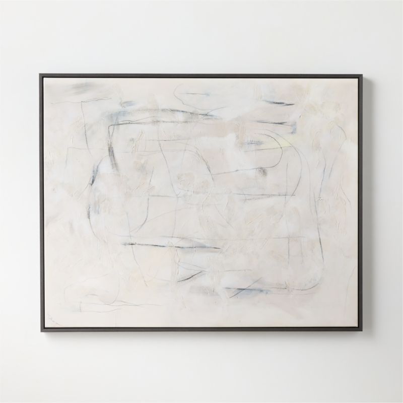 'Matala' Framed Wall Art 40"X50" + Reviews CB2