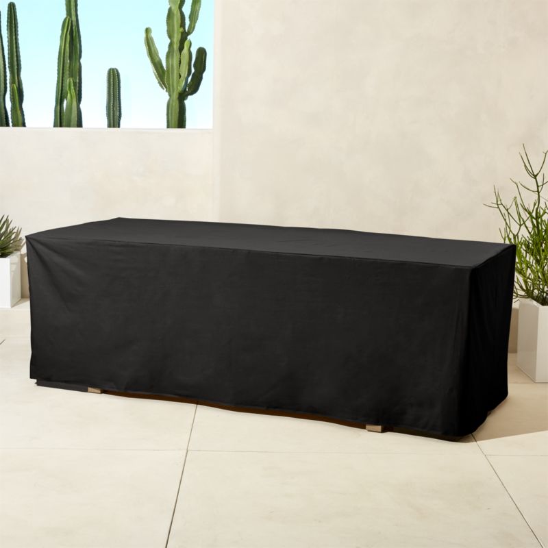 Matera Large Outdoor Patio Dining Table Cover + Reviews CB2