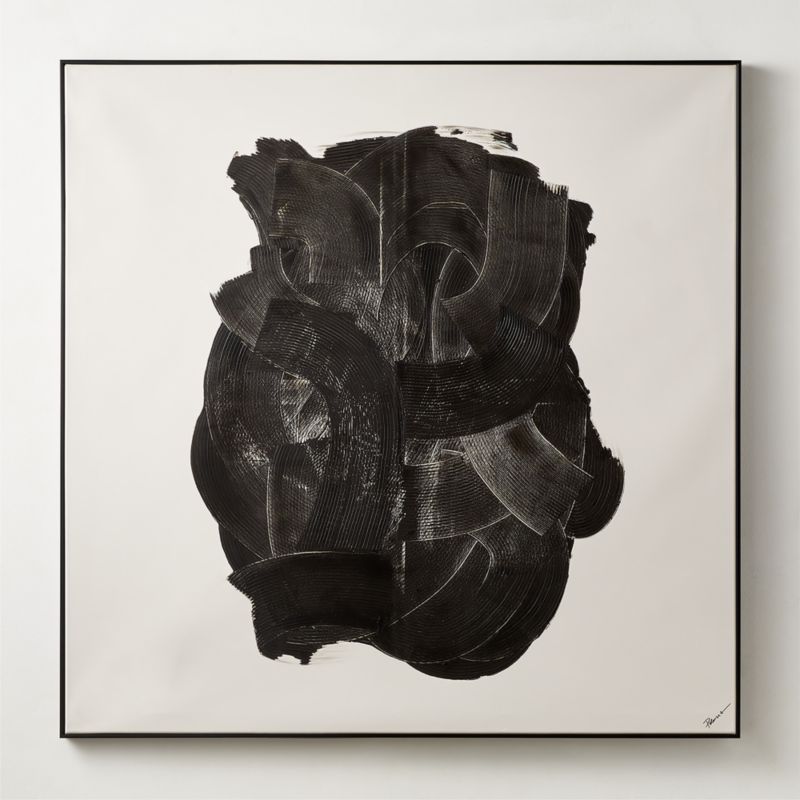 Minas Framed Wall Art 50"x50" CB2 Canada