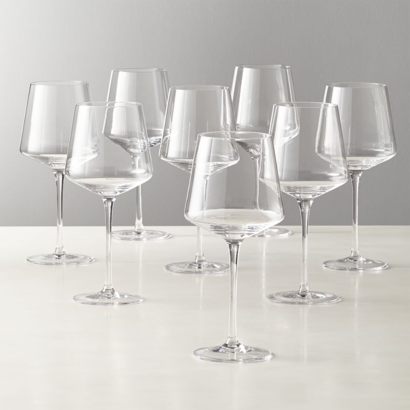 Muse White Wine Glasses Set of 8 + Reviews CB2