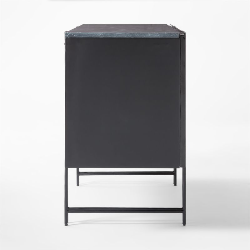 Nero Black Marble Credenza + Reviews CB2 Canada
