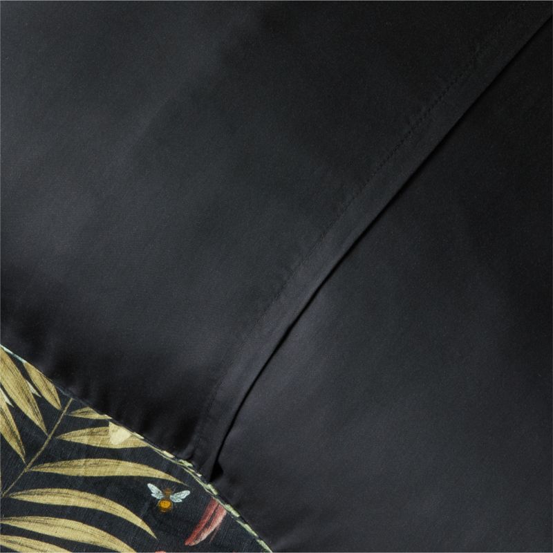 Palm Grove Linen King Pillow Shams Set of 2 by Matthew Williamson