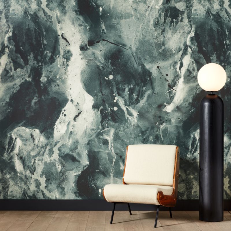 Paria Green Wallpaper CB2