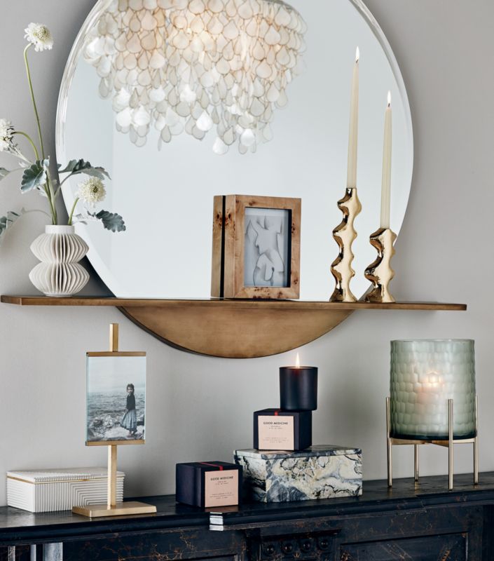 Celia White Porcelain Vase + Reviews CB2