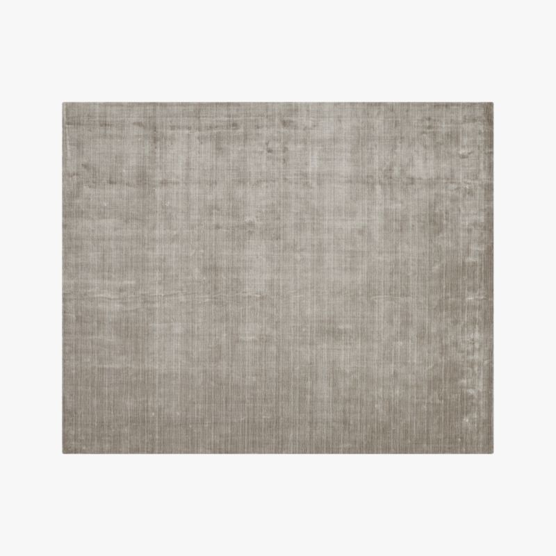 Posh Silver Grey Rug 8'x10' + Reviews CB2