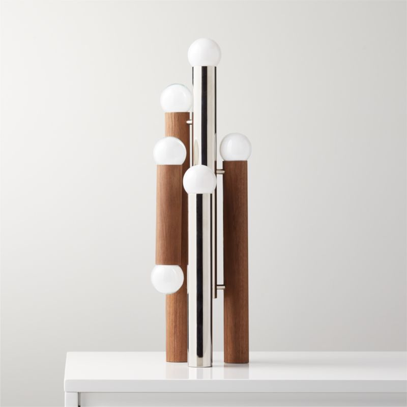 Rohe Modern Metal Table Lamp + Reviews CB2