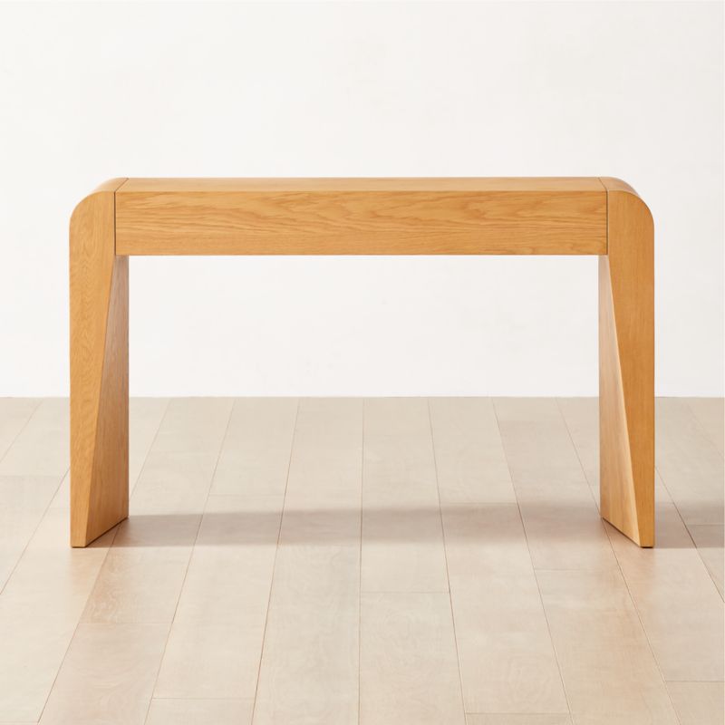 Selena Modern Wood Vanity Table CB2