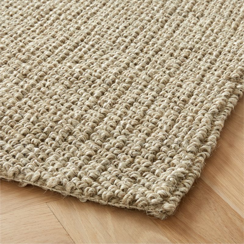 Sisal Handwoven Natural Area Rug 6'x9' CB2