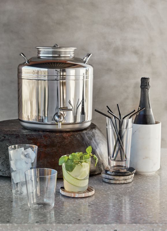 Stone Cold Marble Wine Chiller + Reviews CB2 Canada