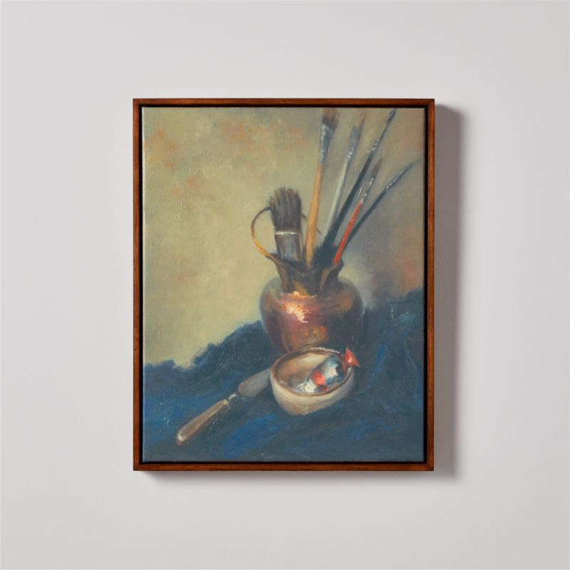 'The Studio' Framed Oil Painting Reproduction 17''x21'' + Reviews CB2