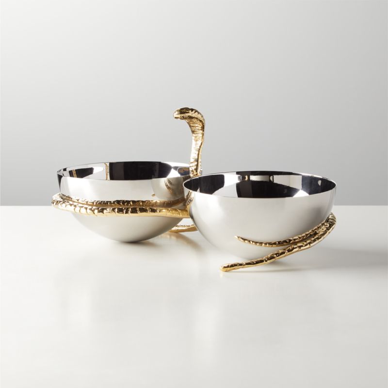 Vicky Double Serving Bowl + Reviews CB2