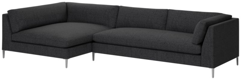 Decker 2Piece Sectional Sofa with Left Arm Chaise CB2
