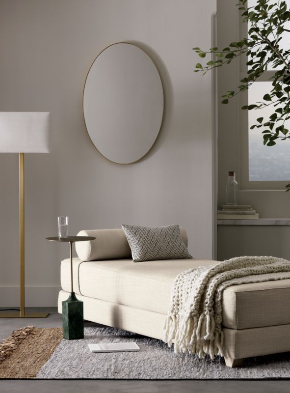 Overlook White Chunky Knit Throw Blanket + Reviews CB2 Canada