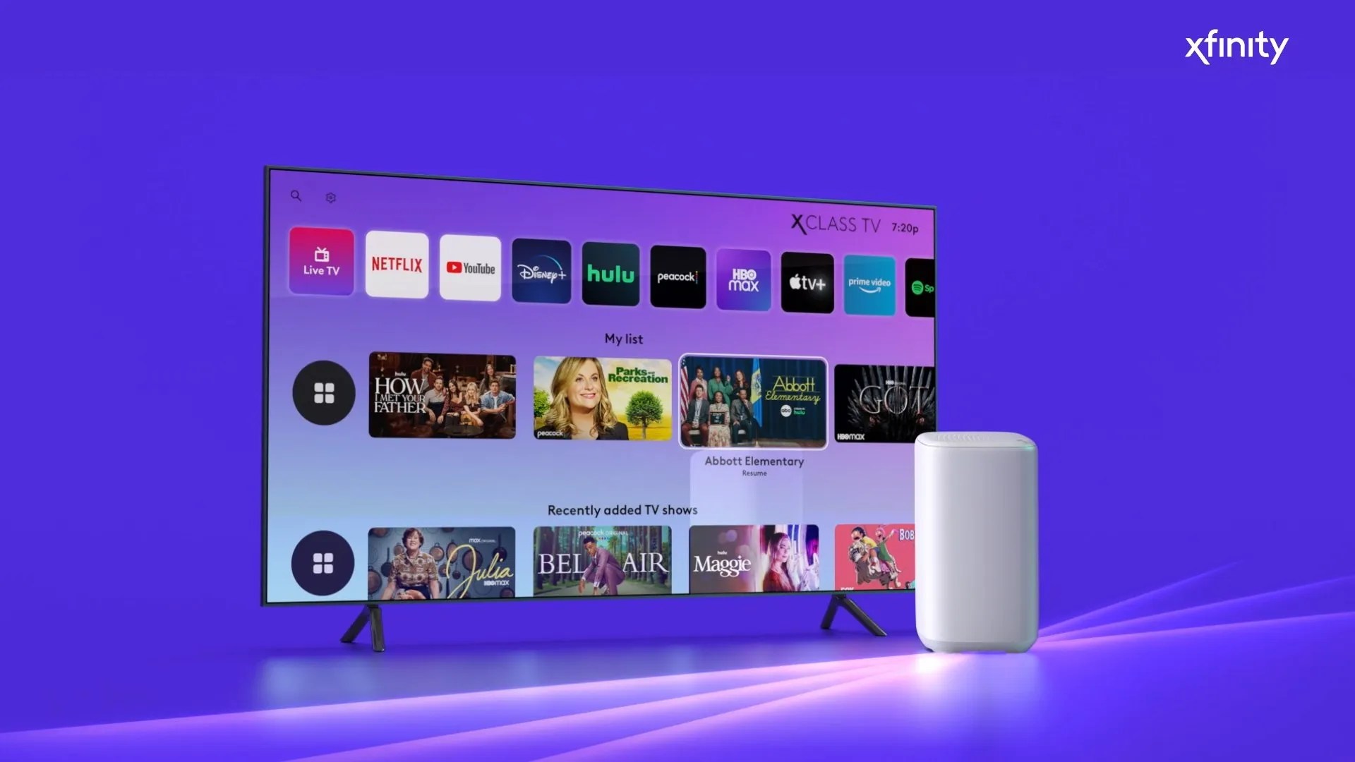Xfinity Xclass TV Sebastian Miranda