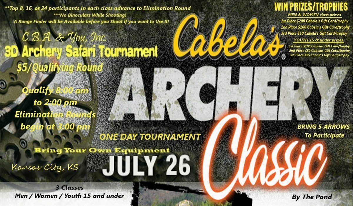 Archery Tournament at Cabelas Kansas City, KS Christ Bows Arrows