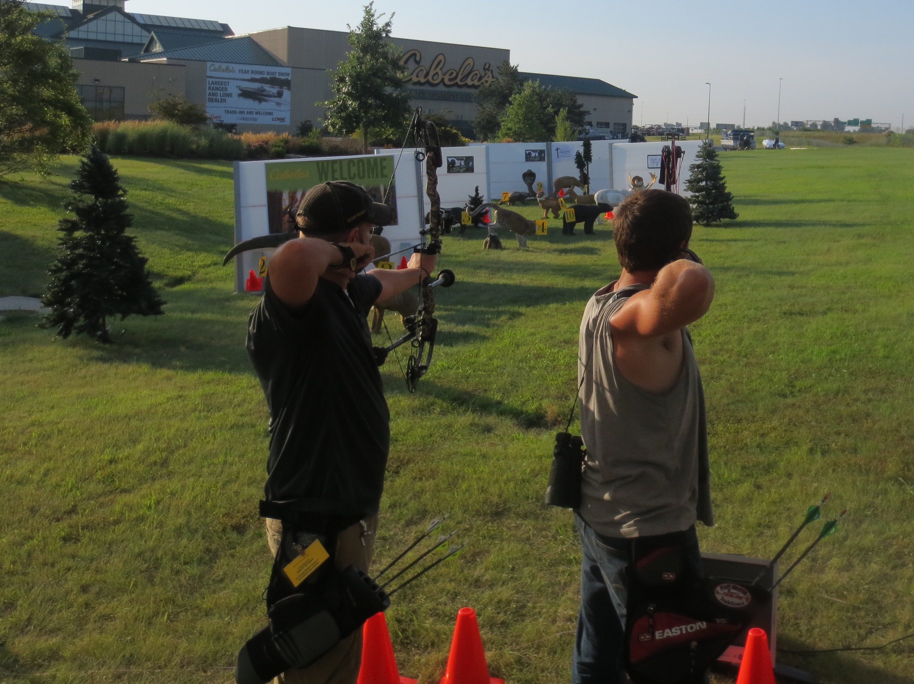 Cabelas + Archery Excellence 3D Archery Tournament Christ Bows Arrows