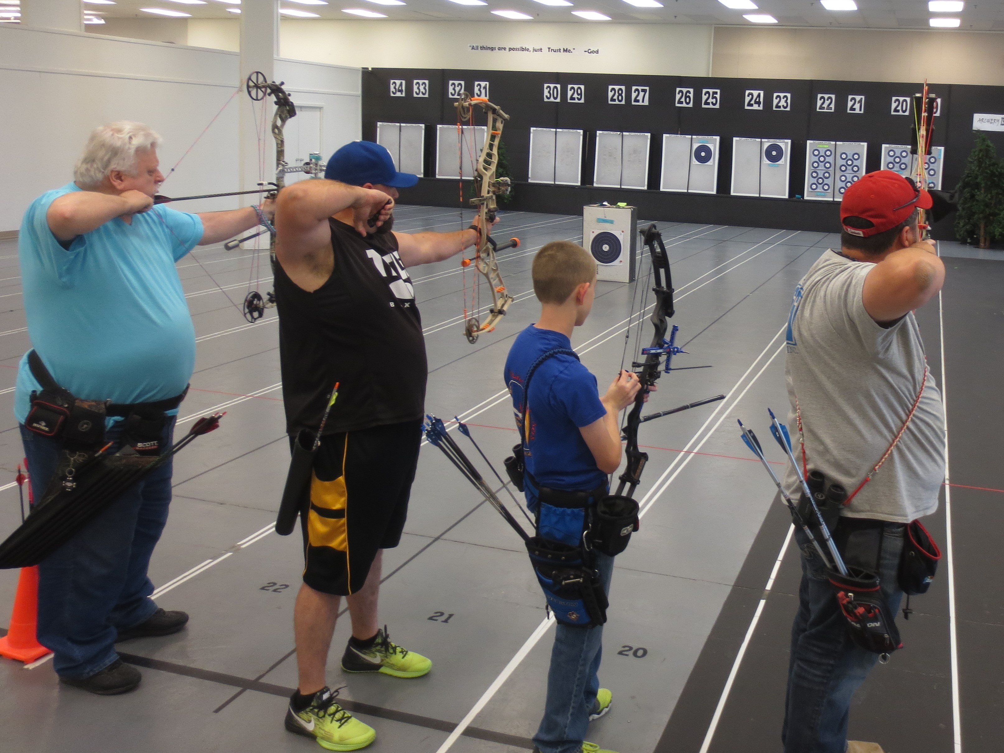 Results for May 21, 2016 Indoor 360 Archery Tournament at Archery
