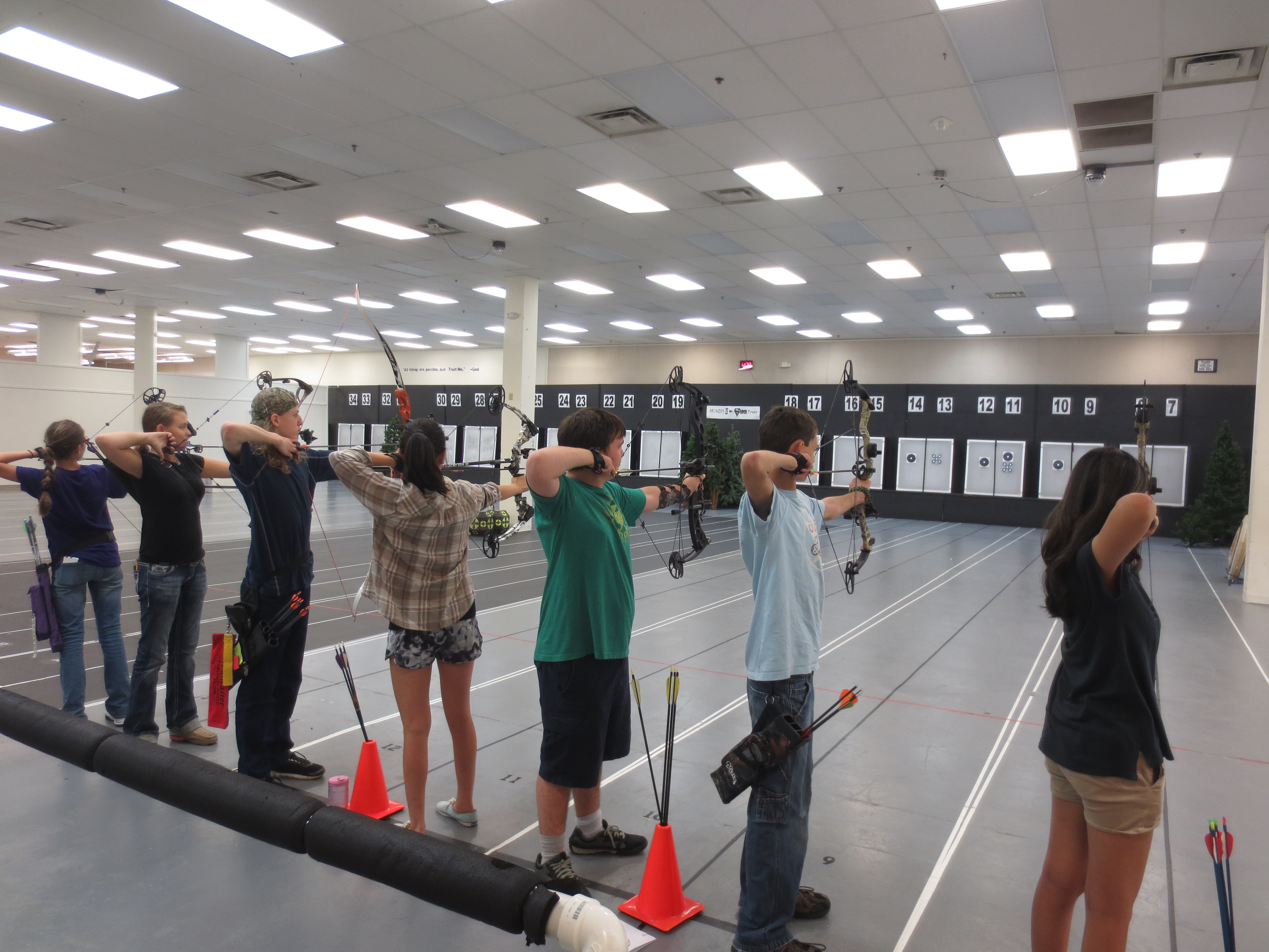 Get a discount on your archery lane rental! Christ Bows Arrows