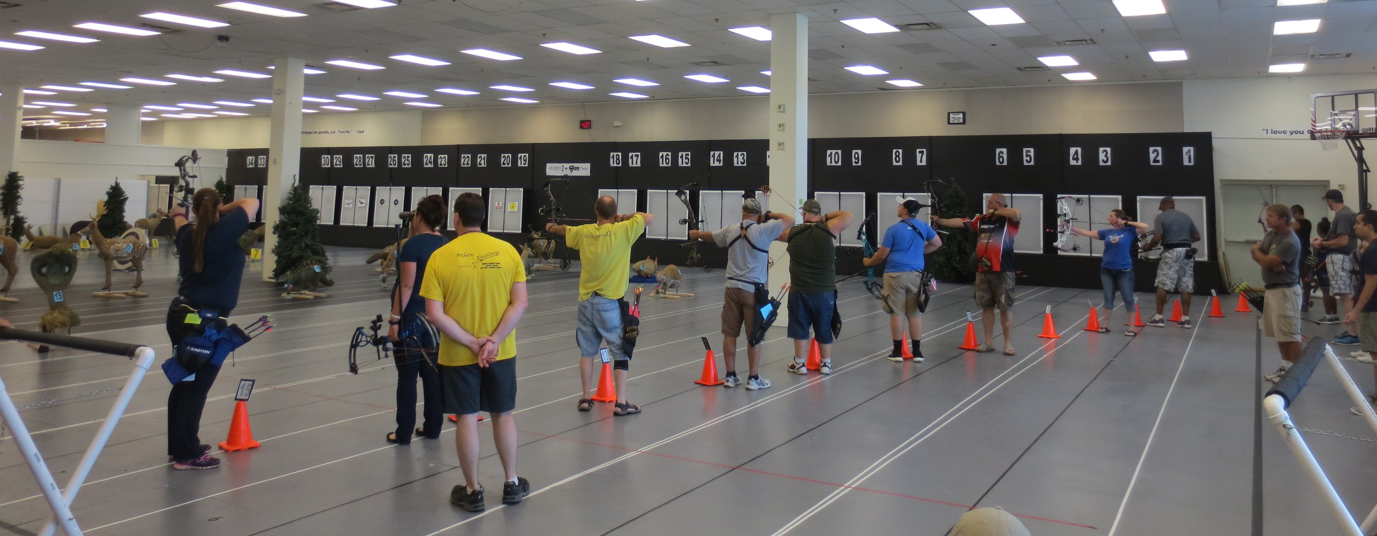 Annual Memorial Day Indoor 3D Archery Tournament at Archery Excellence
