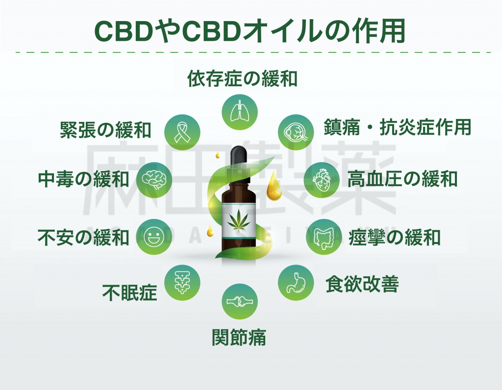 CBDやCBDオイルは本当に有害なの？効果や副作用も解説します！ THE CBDの株式会社麻田製薬(Asada Pharma Inc.)