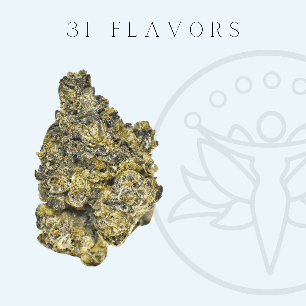 THCA Flower 31 Flavors (Indica Hybrid) CBD House of Healing in Abilene TX