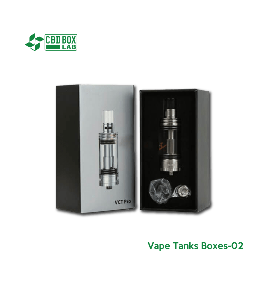 Vape Tanks Boxes with free shipping and wholesale printed packaging