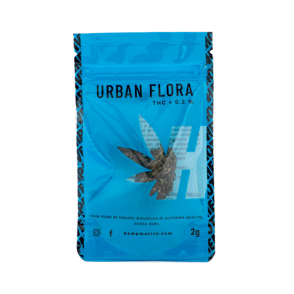 Άνθη Κάνναβης Urban Flora 12 CBD 2g Hemp Motive CBD Oil