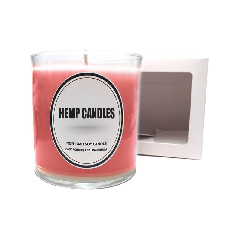 Custom Hemp Candles Boxes Hemp Candles Packaging