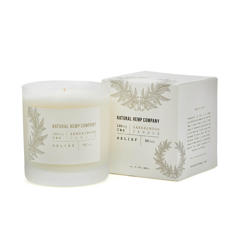 Custom Hemp Candles Boxes Hemp Candles Packaging