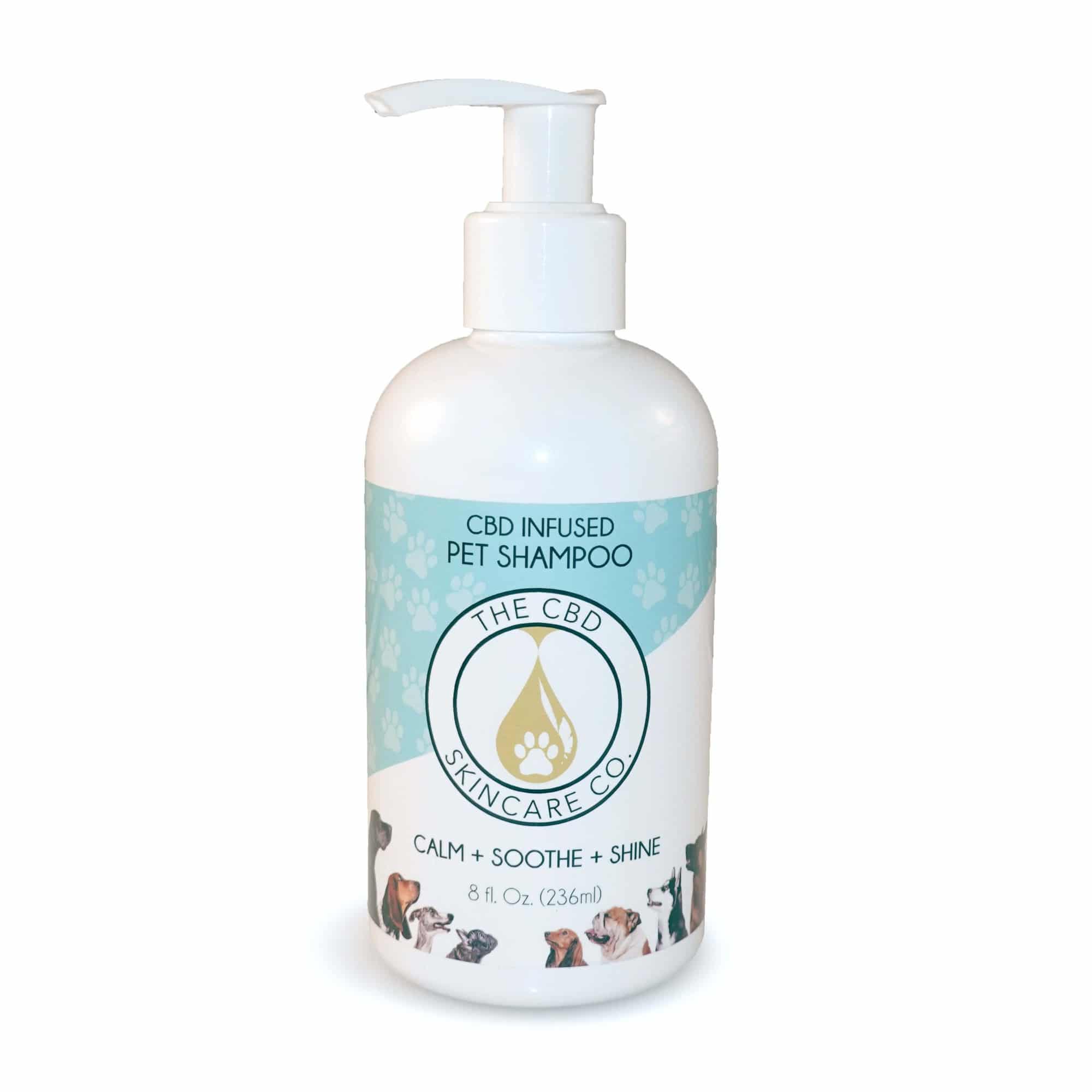 Shop Organic Full Spectrum CBD Pet Shampoo for Healthy Coats