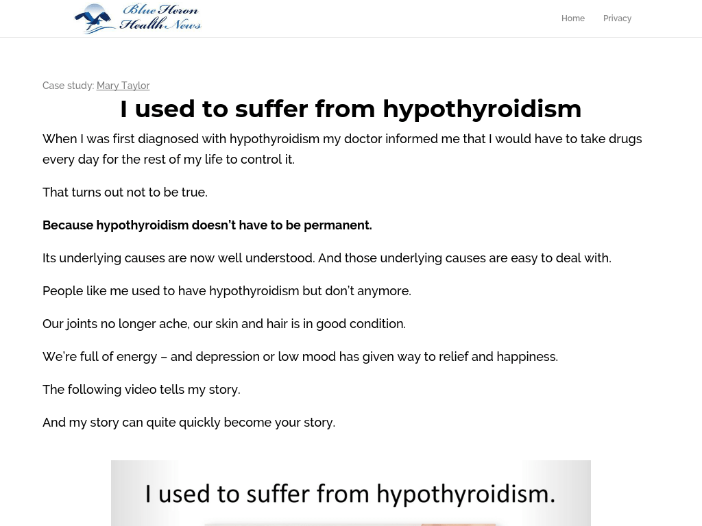Hypothyroidism 1 Cause of Weight Gain