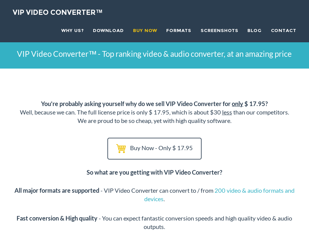 Vip Video Converter Best Video & Audio Converter