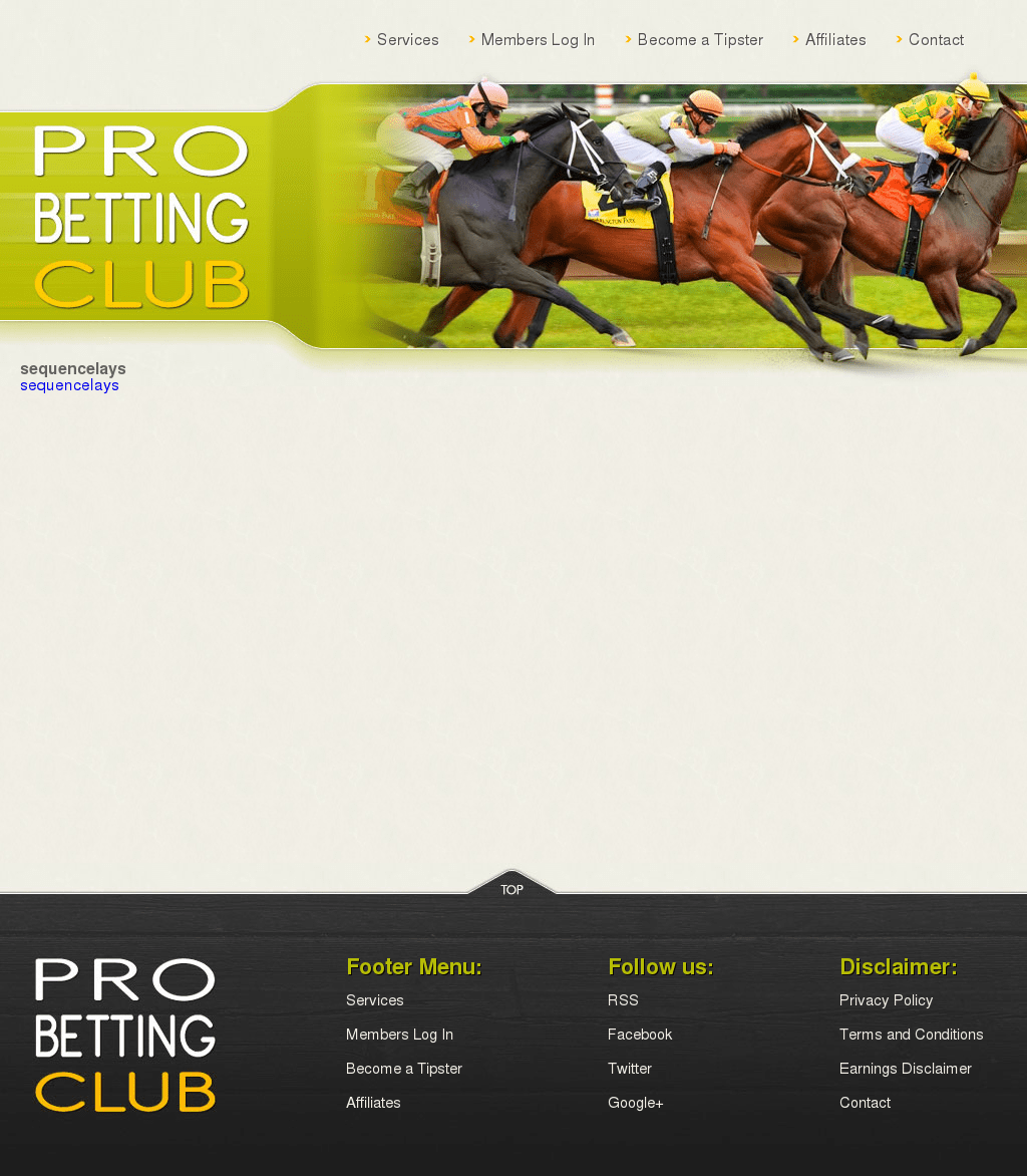 Professional Horse Racing Service Betting Systems Guide
