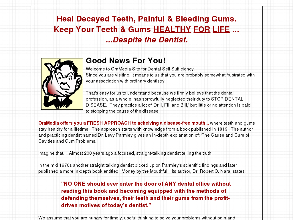 Freedom from dental disease Health And Fitness Guide