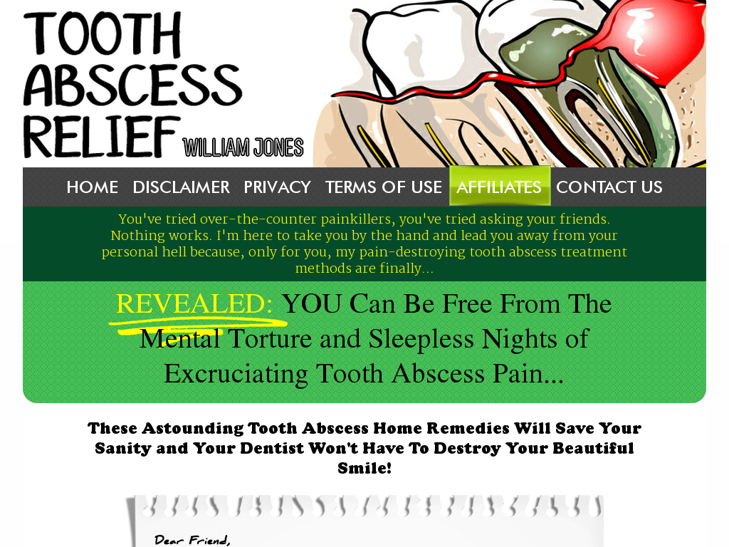 GRAPHS Tooth Abscess Relief