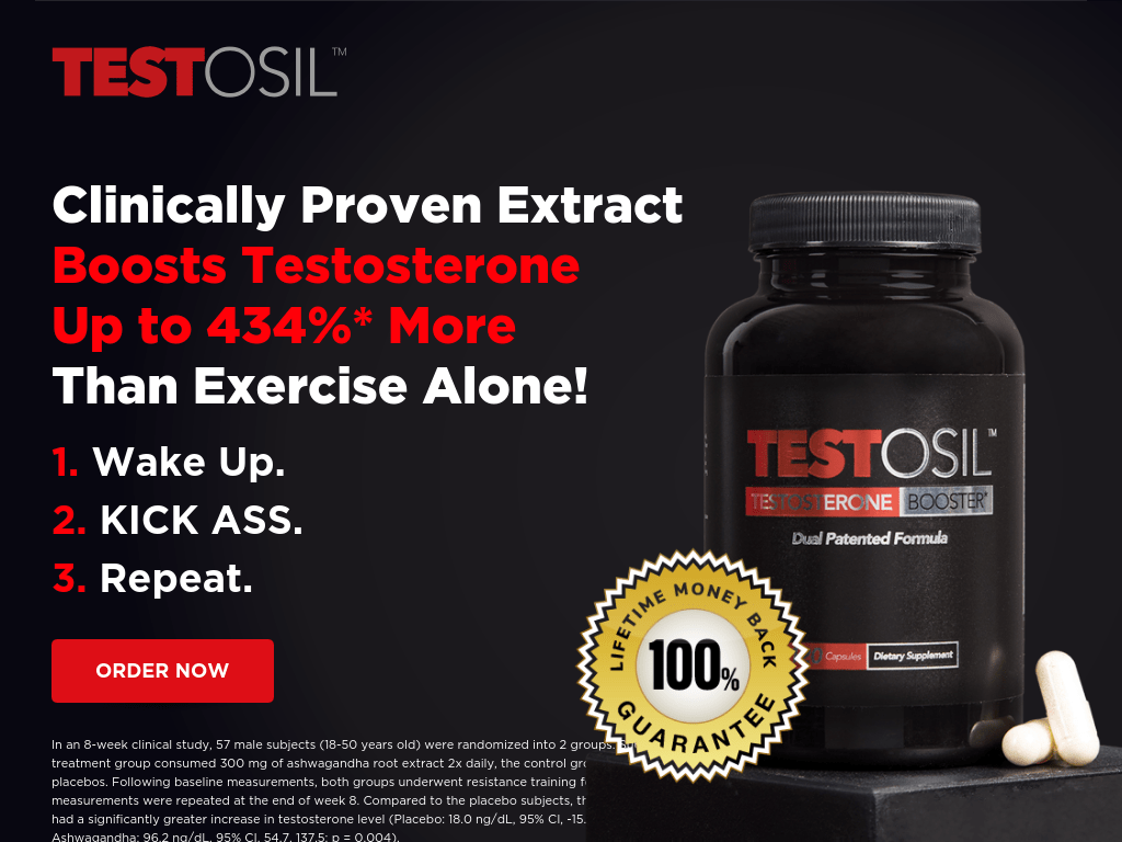 GRAPHS TESTOSIL NEW OFFER FROM THE TOP MEN"S HEALTH COMPANY IN THE