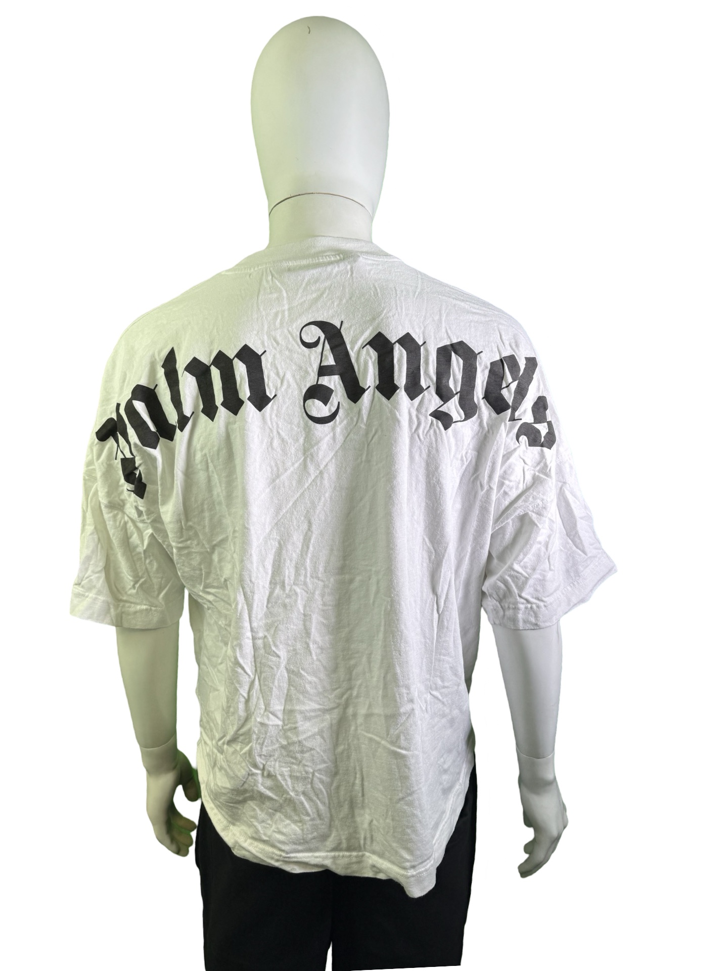 PALM ANGELS WHITE OVERSIZED TSHIRT SIZE M USED CBEStores
