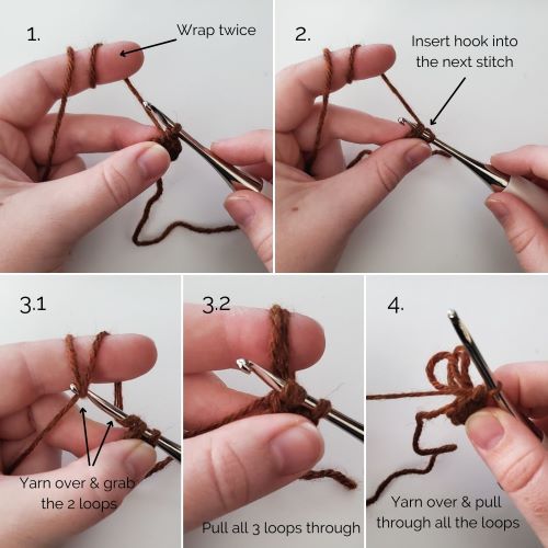 Textured Stitches Made Easy Double Loop Stitch Tutorial