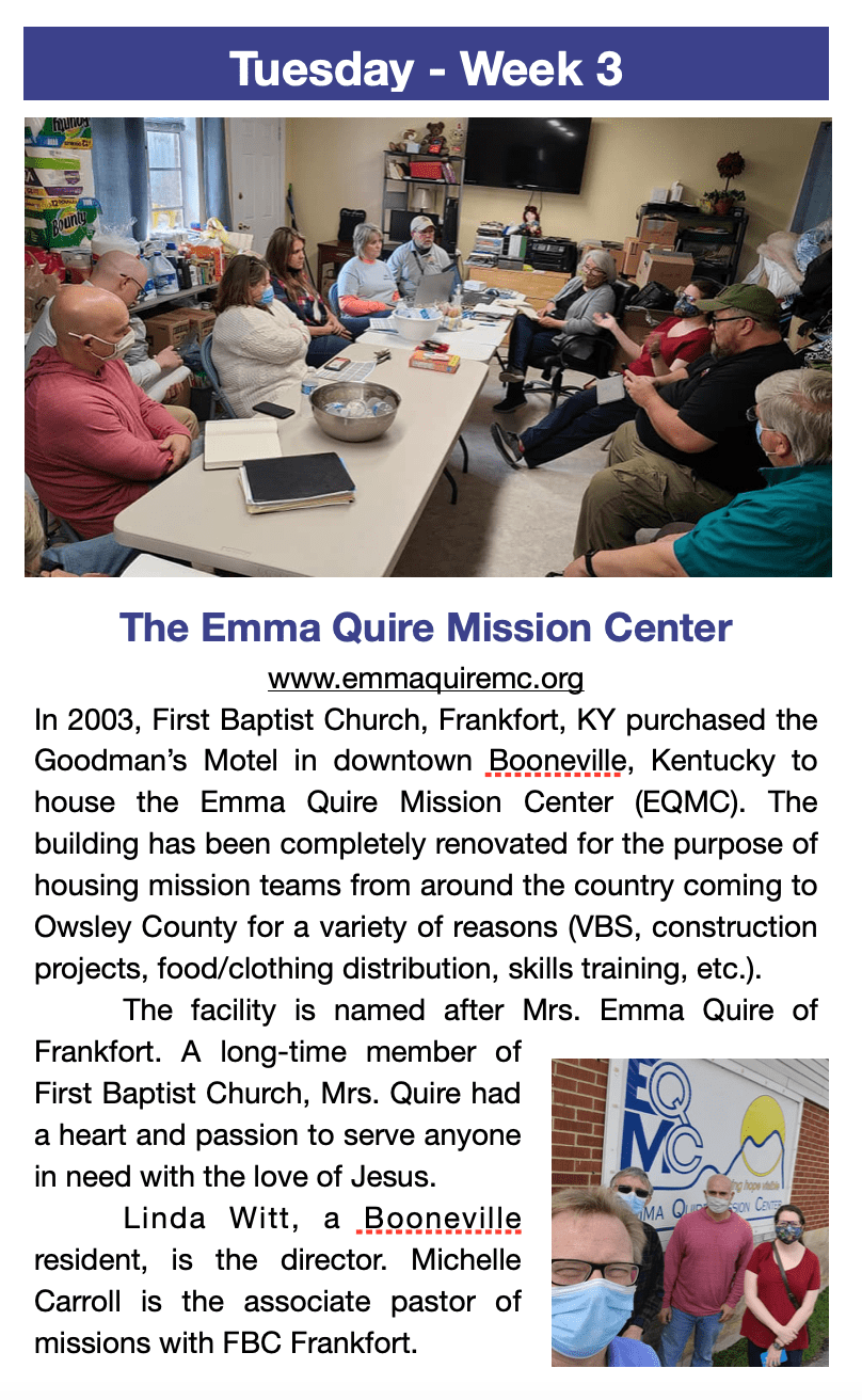 Month of Prayer 2022 — CBF Kentucky