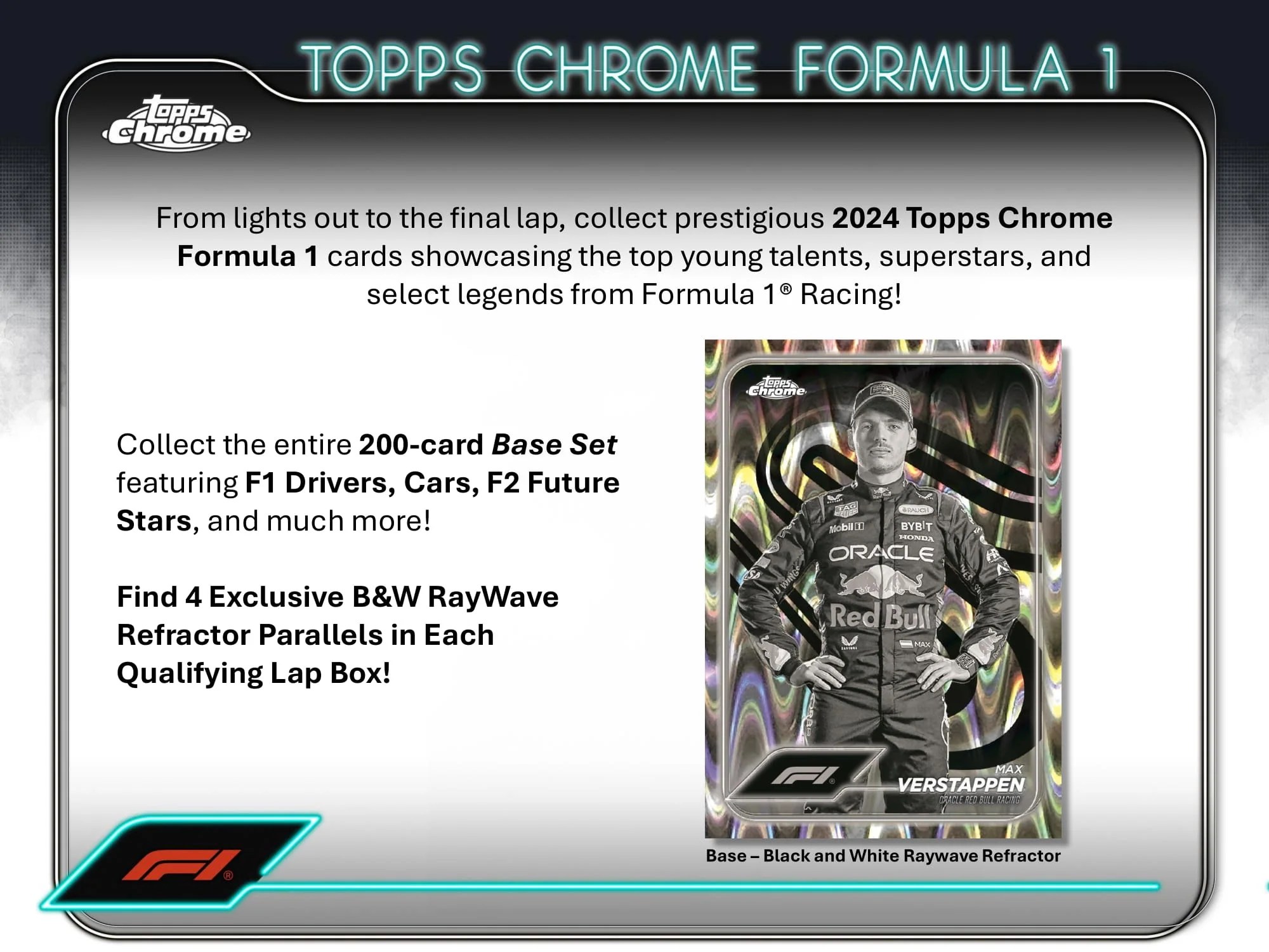 2024 Topps Chrome Formula 1 Qualifying Lap CB Hobby